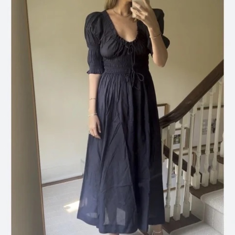 DOEN Ischia Dress Navy ✨ NWT - Picture 7 of 9